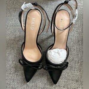 Brand new Stunning Stunning RAID Black Heels 9 with original box !